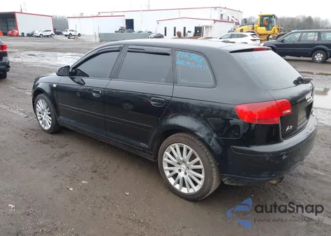 2006 Audi A3 2.0T z USA, uszkodzony, nr VIN WAUNF78P36A082465